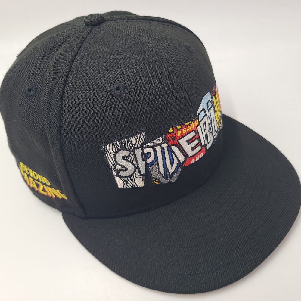Spider-Man Hat Snapback New Era 9Fifty Black Marvel Comics Beyond Amazing Men
